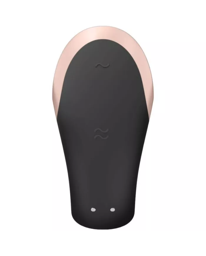 SATISFYER - VIBRATEUR DOUBLE LOVE LUXURY PARTNER NOIR