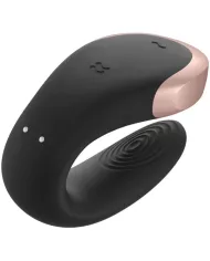 SATISFYER - VIBRATEUR DOUBLE LOVE LUXURY PARTNER NOIR