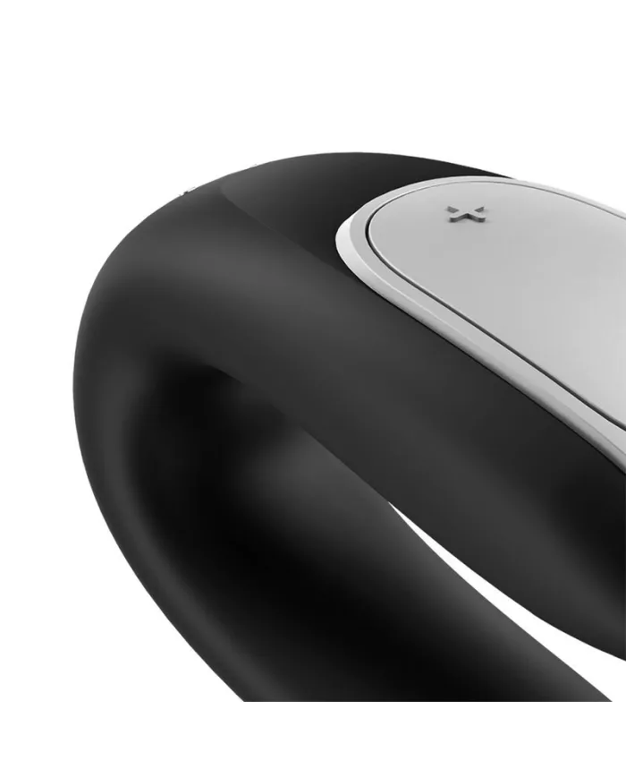 SATISFYER - VIBRATEUR PARTENAIRE DOUBLE FUN NOIR SATISFYER - VIBRATEUR PARTENAIRE DOUBLE FUN NOIR