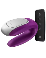 SATISFYER - VIBRATEUR PARTENAIRE DOUBLE FUN VIOLET SATISFYER - VIBRATEUR PARTENAIRE DOUBLE FUN VIOLET