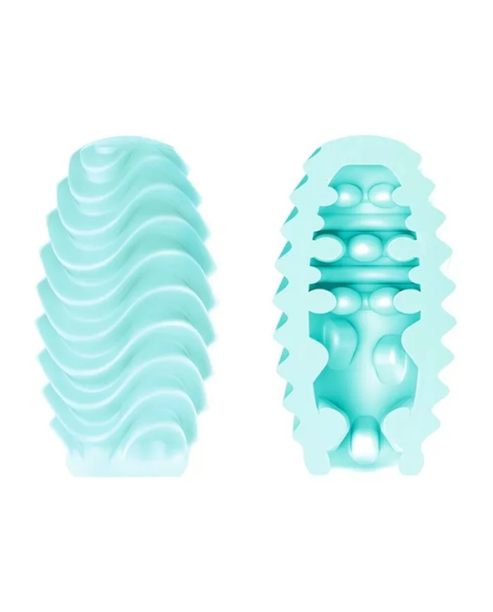 PRETTY LOVE - OEUF MASTURBATEUR DOUBLE FACE TURQUOISE PRETTY LOVE - OEUF MASTURBATEUR DOUBLE FACE TURQUOISE