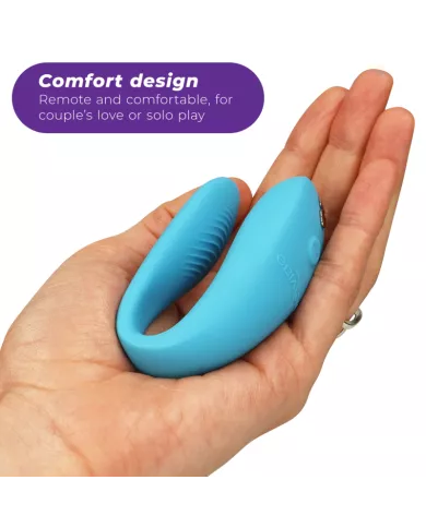WE-VIBE - SYNC GO DOUBLE STIMULATEUR TURQUOISE