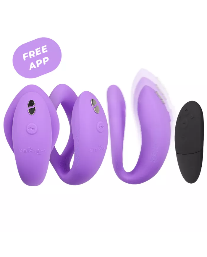 WE-VIBE - SYNC O TÉLÉCOMMANDE VIBRATEUR FLEXIBLE VIOLET