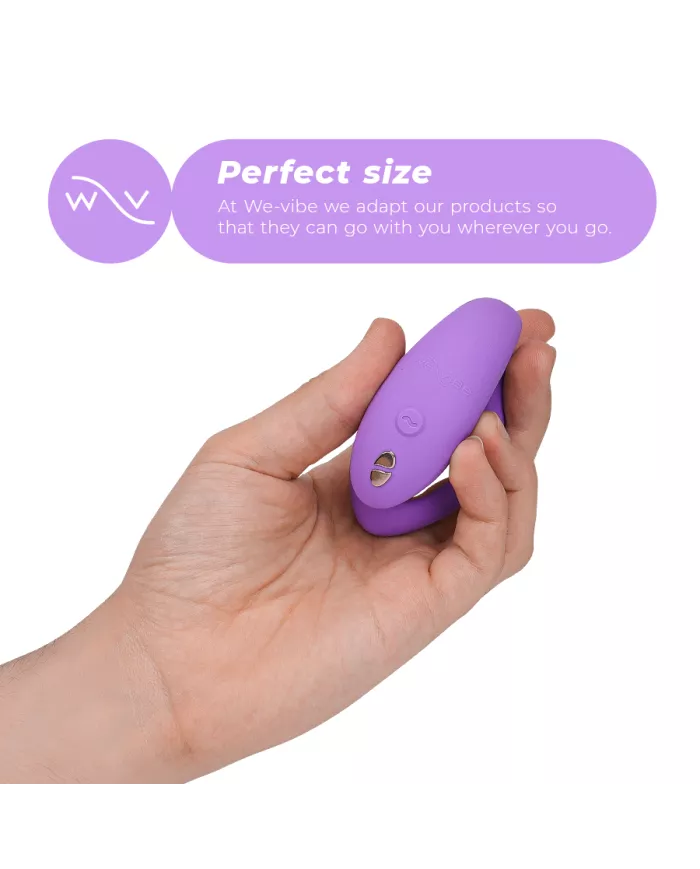 WE-VIBE - SYNC O TÉLÉCOMMANDE VIBRATEUR FLEXIBLE VIOLET