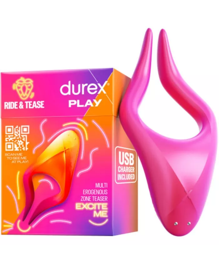 DUREX - JOUET MULTI-STIMULATEUR RIDE & TEASE
