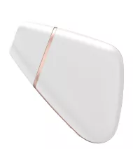 SATISFYER - STIMULATEUR ET VIBRATEUR AIR LOVE TRIANGLE BLANC