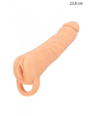 Masturbateur et extension de pénis  23,8 cm - Nature Skin
