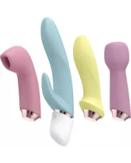 SATISFYER - MARVELOUS FOUR ENSEMBLE VIBRATEUR ET AIR PULSE SATISFYER - MARVELOUS FOUR ENSEMBLE VIBRATEUR ET AIR PULSE