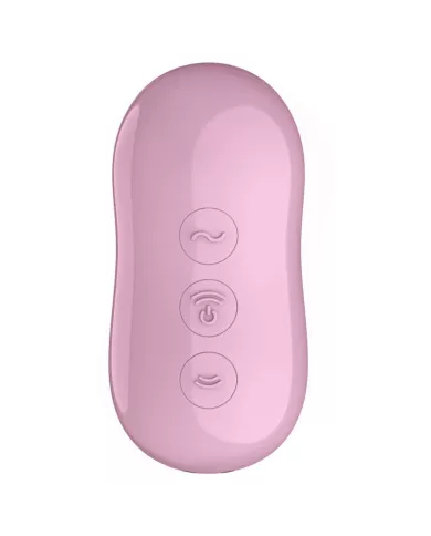 SATISFYER - STIMULATEUR ET VIBRATEUR D'IMPULSIONS D'AIR DE BARBE À COTON LILAS