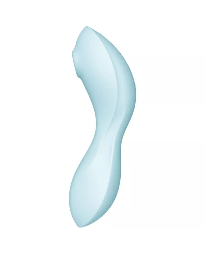 SATISFYER - APPLICATION STIMULATEUR ET VIBRATEUR CURVY TRINITY 5 BLEU SATISFYER - APPLICATION STIMULATEUR ET VIBRATEUR CURVY TRINITY 5 BLEU