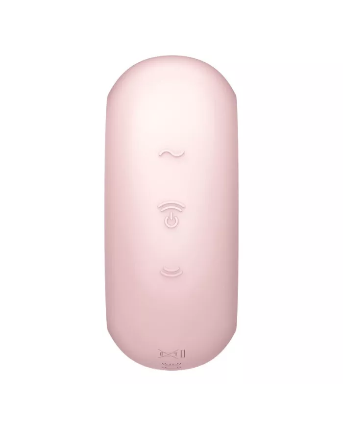 SATISFYER - STIMULATEUR ET VIBRATEUR DOUBLE AIR PULSE PRO TO GO 3 ROSE SATISFYER - STIMULATEUR ET VIBRATEUR DOUBLE AIR PULSE PRO TO GO 3 ROSE