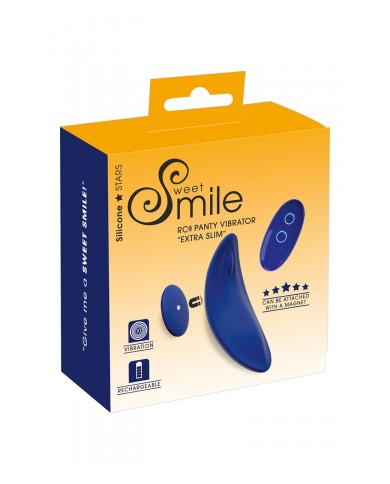 Culotte vibrante télécommandée ultra fine - Sweet Smile