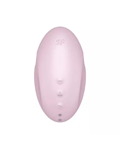 SATISFYER - STIMULATEUR ET VIBRATEUR VULVA LOVER 3 ROSE