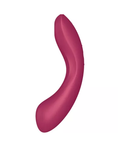 SATISFYER - CURVE TRINITY 1 AIR PULSE VIBRATION ROUGE