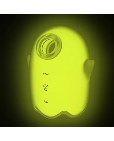 SATISFYER - GLOWING GHOST AIR PULSE & VIBRATEUR JAUNE SATISFYER - GLOWING GHOST AIR PULSE & VIBRATEUR JAUNE