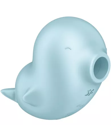 SATISFYER - SASSY SEAL STIMULATEUR ET VIBRATEUR BLEU SATISFYER - SASSY SEAL STIMULATEUR ET VIBRATEUR BLEU