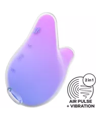 SATISFYER - MERMAID VIBES STIMULATEUR & VIBRATEUR VIOLET ET ROSE SATISFYER - MERMAID VIBES STIMULATEUR & VIBRATEUR VIOLET ET ROSE