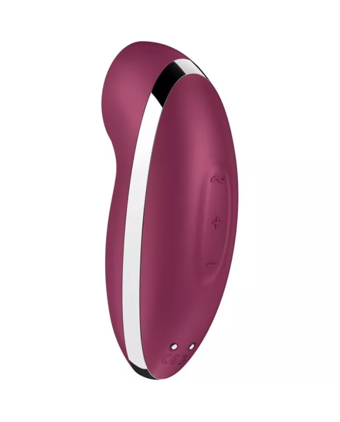 SATISFYER - TAP & CLIMAX 2 VIBRATEUR & STIMULATEUR ROUGE SATISFYER - TAP & CLIMAX 2 VIBRATEUR & STIMULATEUR ROUGE