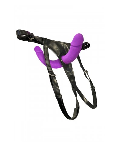 Double Strap-On ultra doux - Sweet Smile