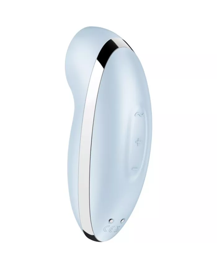 SATISFYER - TAP & CLIMAX 2 VIBRATEUR & STIMULATEUR BLEU