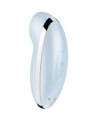 SATISFYER - TAP & CLIMAX 2 VIBRATEUR & STIMULATEUR BLEU