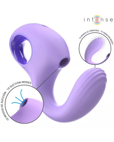 INTENSE - BAXTER VIBRATEUR & STIMULATEUR VIOLET INTENSE - BAXTER VIBRATEUR & STIMULATEUR VIOLET