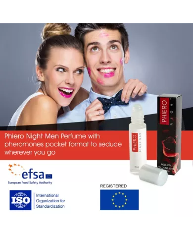 500 COSMETICS - PHIERO NIGHT MAN PARFUM AUX PHEROMONES POUR HOMME AVEC ROLL-ON 500 COSMETICS - PHIERO NIGHT MAN PARFUM AUX PHEROMONES POUR HOMME AVEC ROLL-ON