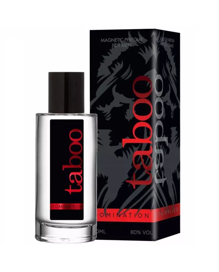 RUF - PARFUM TABOO DOMINATION AUX PHÉROMONES POUR LUI 50ML RUF - PARFUM TABOO DOMINATION AUX PHÉROMONES POUR LUI 50ML