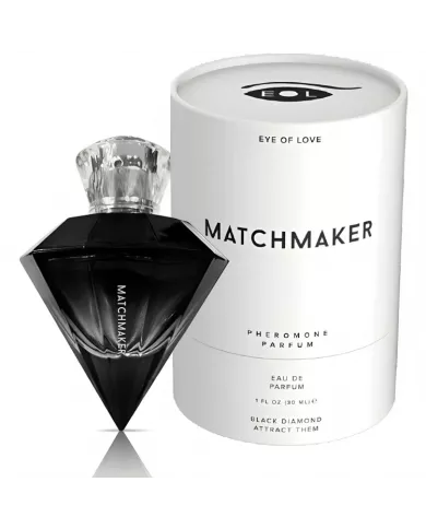 EYE OF LOVE - PHÉROMONES DE PARFUM MATCHMAKER BLACK DIAMOND POUR LES DEUX 30 ML EYE OF LOVE - PHÉROMONES DE PARFUM MATCHMAKER BLACK DIAMOND POUR LES DEUX 30 ML