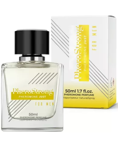 PHEROSTRONG - PARFUM AUX PHÉROMONES JUSTE POUR HOMMES 50 ML PHEROSTRONG - PARFUM AUX PHÉROMONES JUSTE POUR HOMMES 50 ML