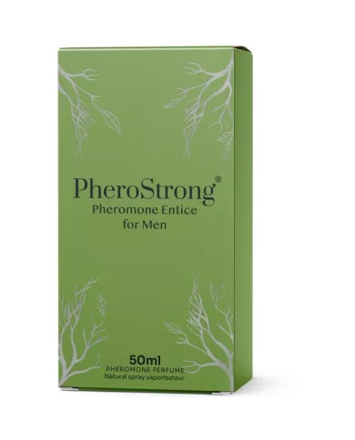 PHEROSTRONG - PARFUM PHÉROMONE ENTICE POUR HOMME 50 ML PHEROSTRONG - PARFUM PHÉROMONE ENTICE POUR HOMME 50 ML