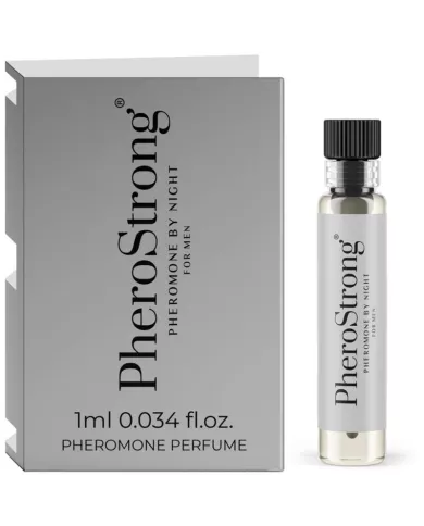 PHEROSTRONG - PARFUM DE NUIT AUX PHÉROMONES POUR HOMMES 1 ML PHEROSTRONG - PARFUM DE NUIT AUX PHÉROMONES POUR HOMMES 1 ML