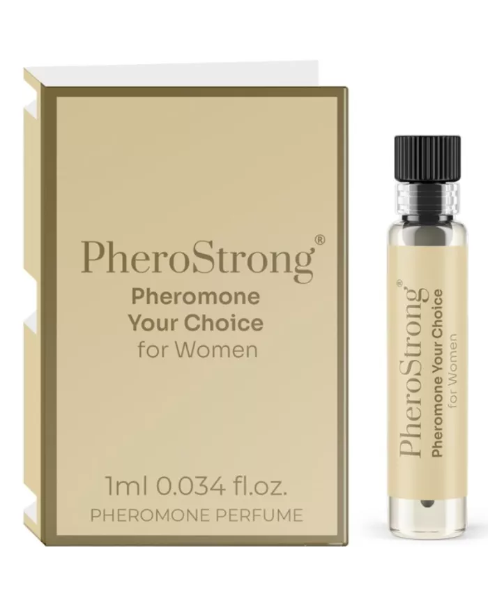 PHEROSTRONG - PARFUM PHÉROMONE AU CHOIX POUR FEMME 1 ML