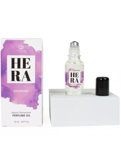 SECRETPLAY - HERA PARFUM NATUREL PHÉROMONES EN HUILE POUR FEMME 20 ML