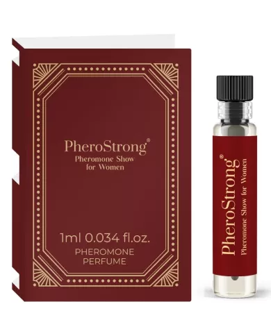 PHEROSTRONG - PARFUM PHÉROMONES SHOW POUR FEMME 1 ML PHEROSTRONG - PARFUM PHÉROMONES SHOW POUR FEMME 1 ML