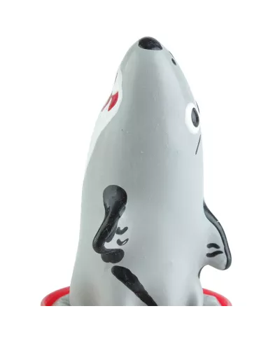 CONDOMERIE - PRÉSERVATIFS FANTAISIE PEINTS À LA MAIN MODÈLE REQUIN 1