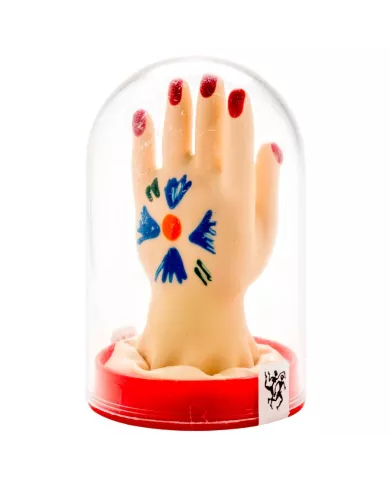 CONDOMERIE - PRÉSERVATIFS FANTAISIE PEINTS À LA MAIN MODÈLE MAIN 1