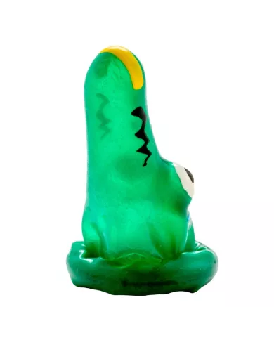CONDOMERIE - PRÉSERVATIFS FANTAISIE PEINTS À LA MAIN MODÈLE CROCODILE 1