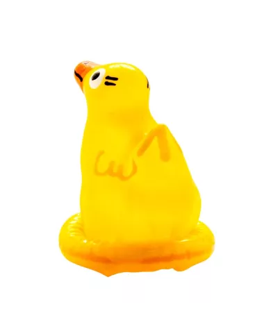 CONDOMERIE - PRÉSERVATIFS FANTAISIE PEINTS À LA MAIN EN FORME DE CANARD