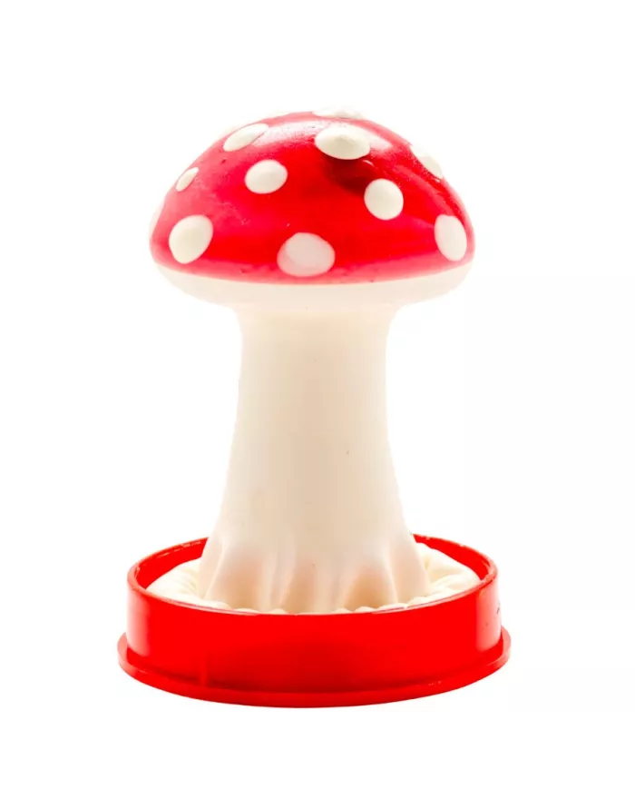 CONDOMERIE - PRÉSERVATIFS FANTAISIE PEINTS À LA MAIN MODÈLE CHAMPIGNON 1 CONDOMERIE - PRÉSERVATIFS FANTAISIE PEINTS À LA MAIN MODÈLE CHAMPIGNON 1
