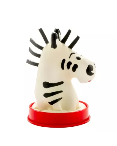 CONDOMERIE - PRÉSERVATIFS FANTAISIE PEINTS À LA MAIN ZEBRA