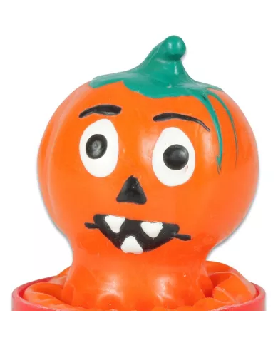 CONDOMERIE - PRÉSERVATIFS FANTAISIE PEINTS À LA MAIN CITROUILLE