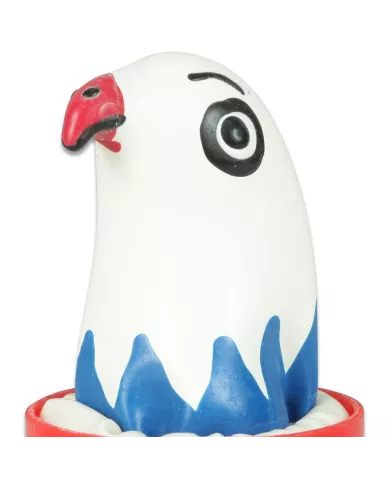 CONDOMERIE - PRÉSERVATIFS FANTAISIE PEINTS À LA MAIN AIGLE