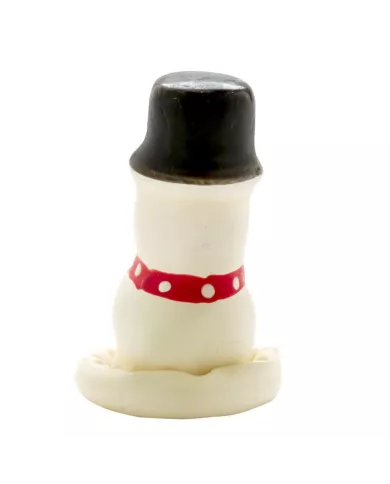 CONDOMERIE - PRÉSERVATIFS FANTAISIE PEINTS À LA MAIN BONHOMME DE NEIGE