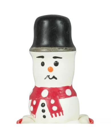 CONDOMERIE - PRÉSERVATIFS FANTAISIE PEINTS À LA MAIN BONHOMME DE NEIGE