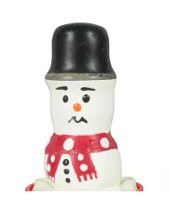 CONDOMERIE - PRÉSERVATIFS FANTAISIE PEINTS À LA MAIN BONHOMME DE NEIGE