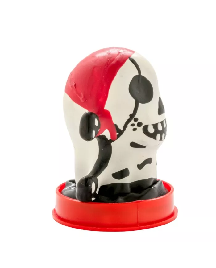 CONDOMERIE - PRÉSERVATIFS FANTAISIE PEINTS À LA MAIN PIRATE CONDOMERIE - PRÉSERVATIFS FANTAISIE PEINTS À LA MAIN PIRATE
