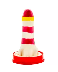 CONDOMERIE - PRÉSERVATIFS FANTAISIE PEINTS À LA MAIN PHARE CONDOMERIE - PRÉSERVATIFS FANTAISIE PEINTS À LA MAIN PHARE