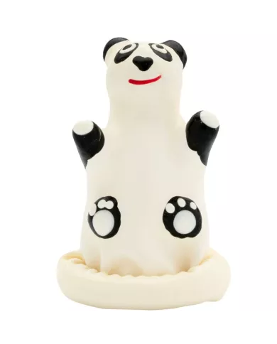 CONDOMERIE - PRÉSERVATIFS FANTAISIE PEINTS À LA MAIN MODÈLE PANDA 1