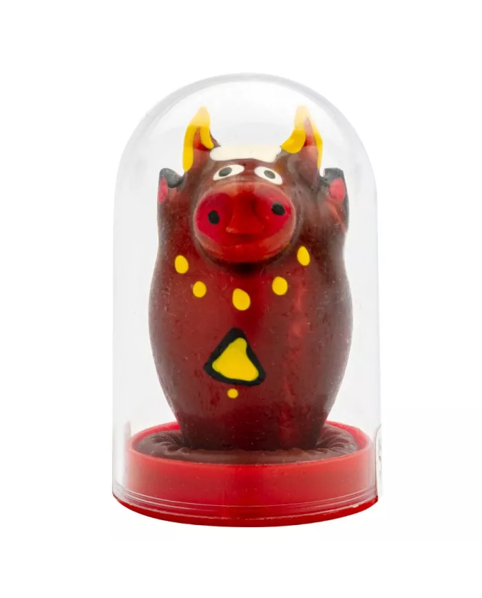 CONDOMERIE - PRÉSERVATIFS FANTAISIE PEINTS À LA MAIN MODÈLE TAUREAU 1 CONDOMERIE - PRÉSERVATIFS FANTAISIE PEINTS À LA MAIN MODÈLE TAUREAU 1